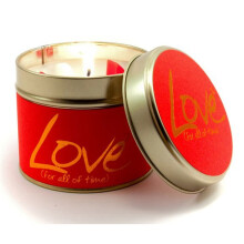 Lily Flame Love Candle | Sandalwood & Patchouli Candle