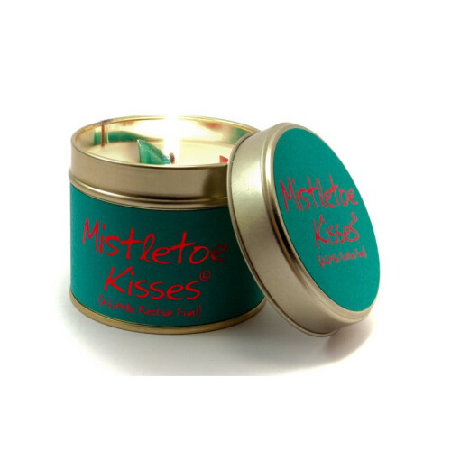 Lily-Flame Lily Flame Candle in a Tin - Mistletoe Kisses