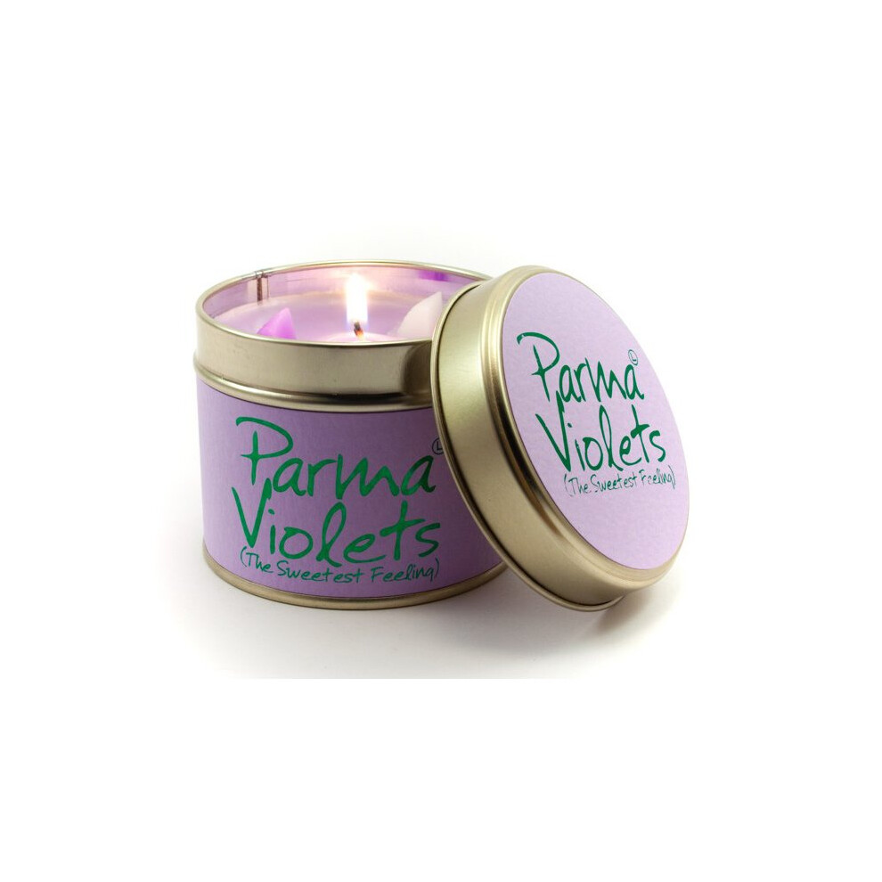 Lily-Flame Parma Violets Candle | Scented Candle Tin