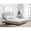 Beliani Upholstered bed - 160x200 cm  - MONTPELLIER beige 1