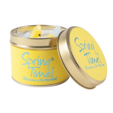 Lily Flame Candle in a Tin - Springtime!