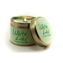 Lily Flame Candle in a Tin - White Lily