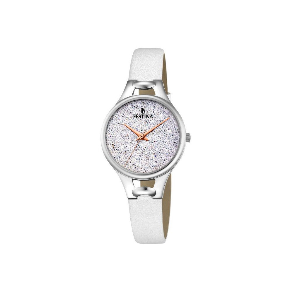 Festina Swarvoski Ladies Watch F20334/1 White