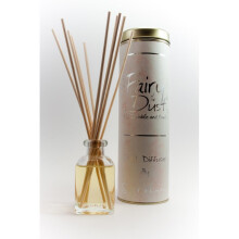 Lily Flame Reed Diffuser - Fairy Dust: Powdery, Warm & Sparkly Scent, UK Made, 8-12 Weeks, Refills Available
