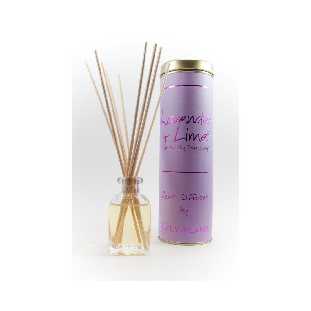 Lily-Flame Lily Flame Reed Diffuser - & Lime Lavender