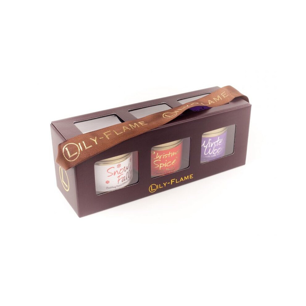 Lily Flame Mini Tins - Christmas 1