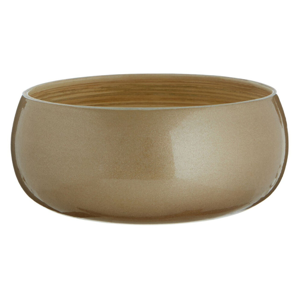 Premier Housewares Kyoto Round Small Bowl, Bamboo