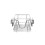 (Pack of 3) KuKoo Kitchen Pull Out Storage Baskets - 300mm 2