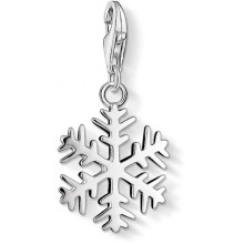 Charms Thomas Sabo Charm Club 0281-001-12 Silver Snowflake Charms Woman