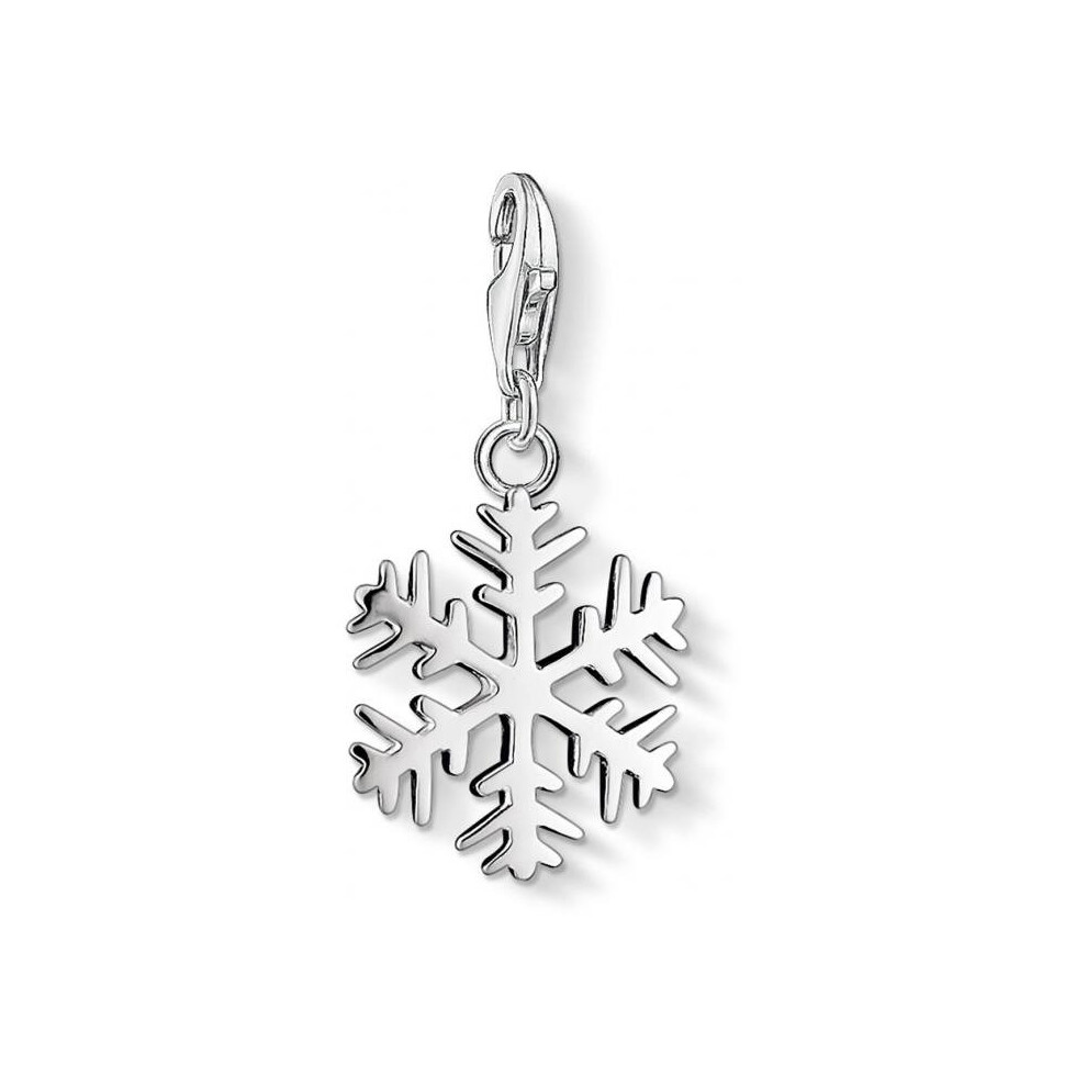 Thomas Sabo Charms Charm Club 0281-001-12 Snowflake Charms Woman Silver