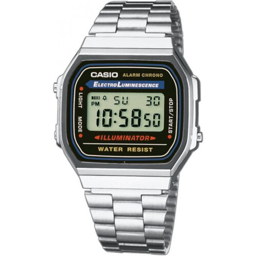 Casio Casio Digital Watch - Steel Bracelet - Silver