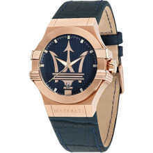 Maserati Potenza Watch R8851108027 Watch Date Croco Leather Man