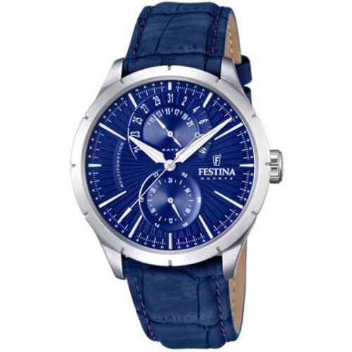 Festina Festina Retro F16573-7 Watch Multifunction Leather Man