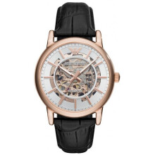 Emporio Armani AR60007 Luigi Skeleton Silver Men's Watch