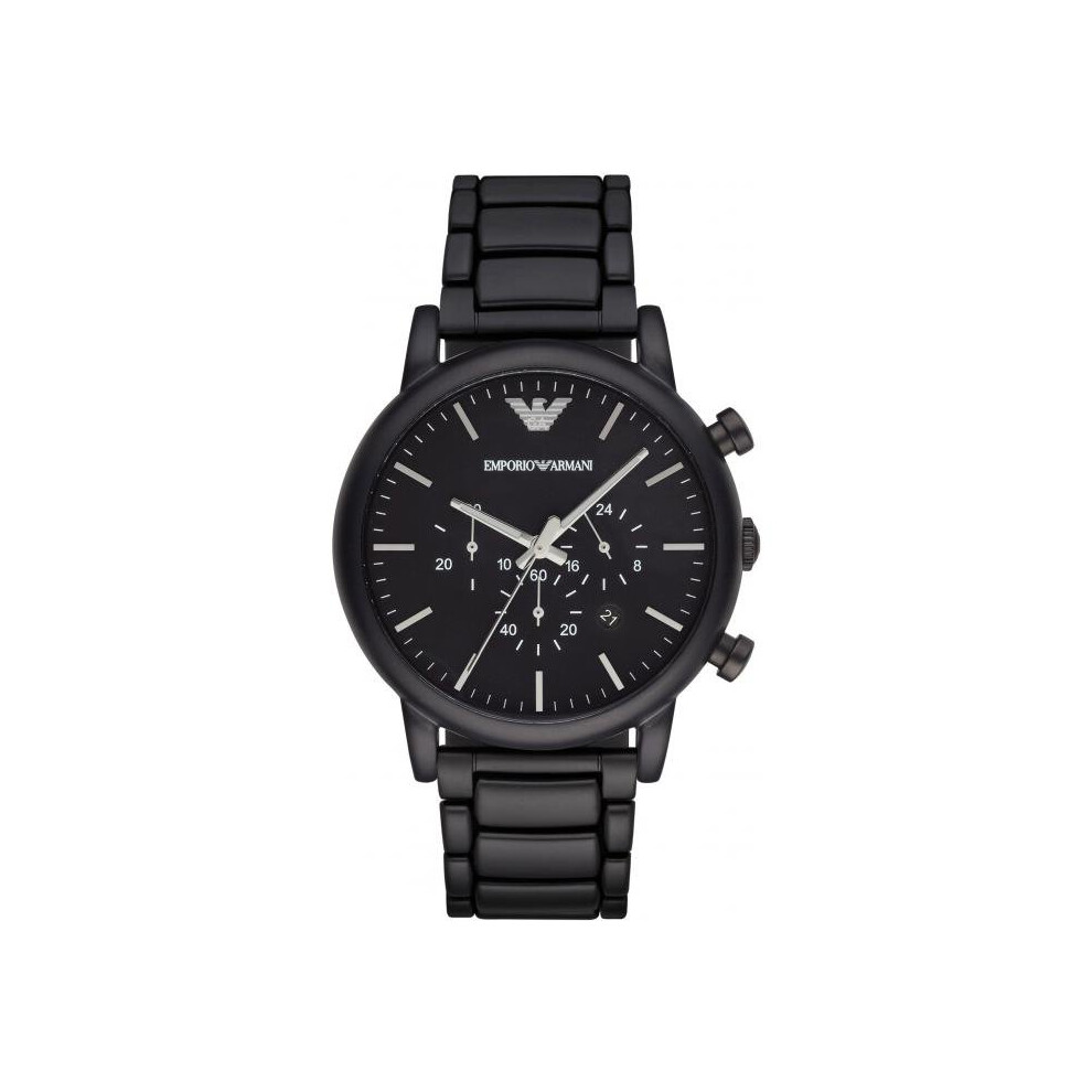 Armani Emporio Ar1895 Ronde Man Black