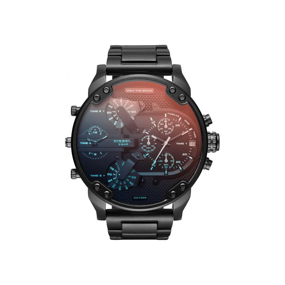Diesel Watch Mr. Daddy DZ7395 2.0 Chronograph Steel Black Man