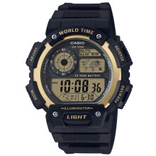 CASIO SPORT Mod. DIVER - WORLD TIME ILLUMINATOR 5 ALARMS - GOLD