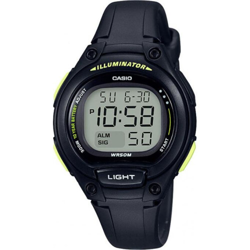 Casio Casio Damenuhr Casio Collection Chronograph LW-203-1BVEF