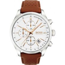 Hugo Boss 1513475 Watch Chronograph Brown Leather Man