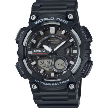 Casio Watches Collection AEQ-110W-1AVEF Watch Detailcennale Gray Man