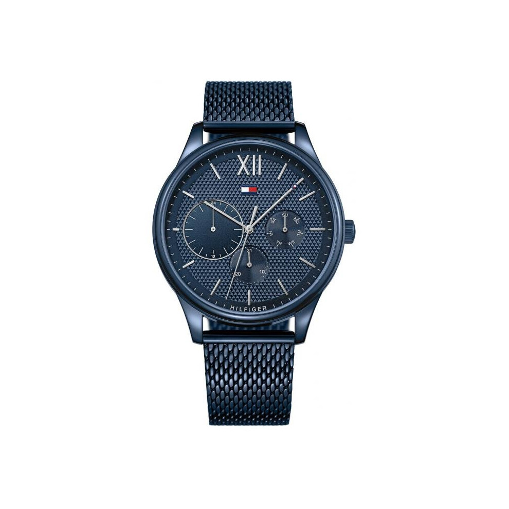 Tommy Hilfiger 1791421 Multifunction Watch Blue Steel Man