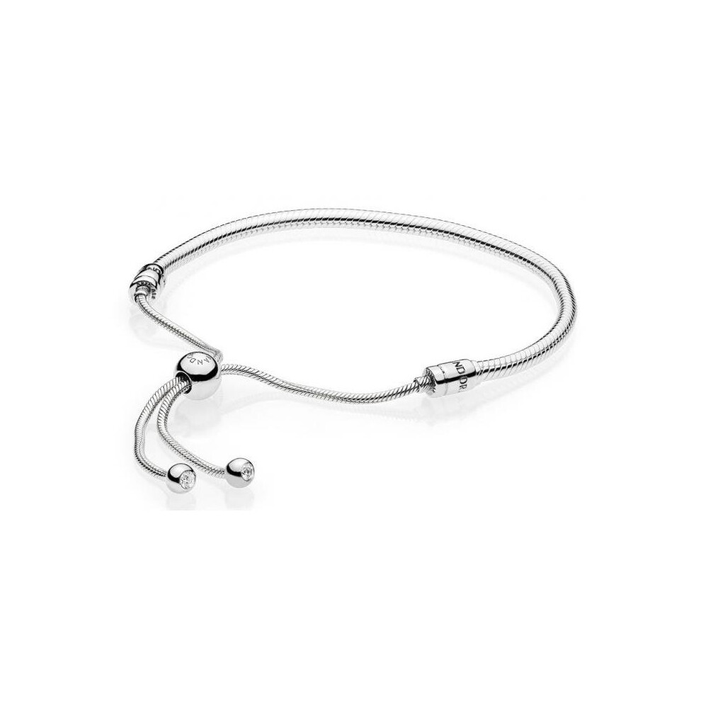 Pandora Bracelet 597125CZ Sliding Moments Bracelet Silver Woman