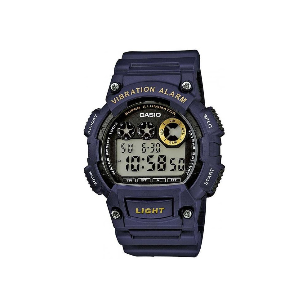 Casio Watches Collection W-735H-2AVEF Watch Digital Blue Commando Man