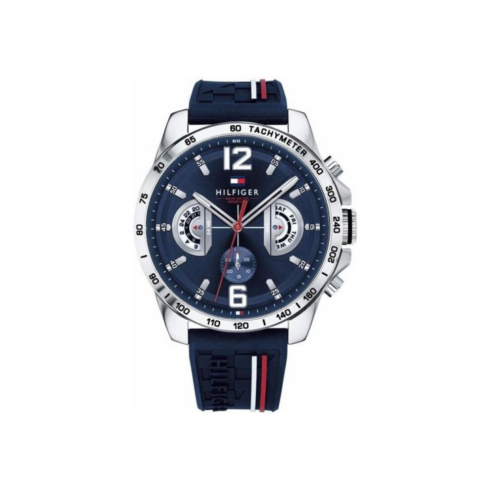 Tommy Hilfiger Watch Decker 1791476 Blue dial Blue Strap Men's Watch