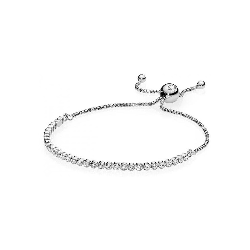 Pandora Bracelet 590524CZ Glamor Cord Bracelet Sparkling Woman