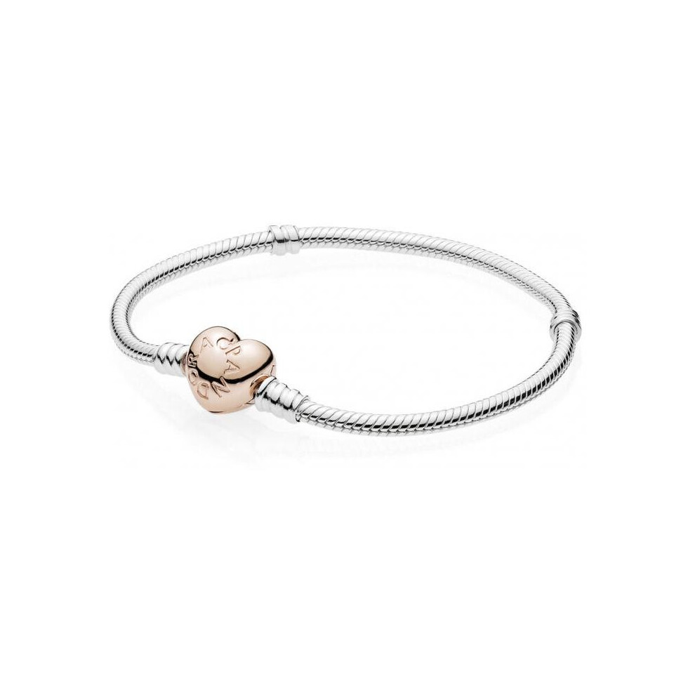 Pandora Bracelet 580719 Moments Bracelet Silver Heart Woman