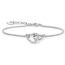 Thomas Sabo bracelet A1648-051-14 Silver Bracelet White Crystals Women (16.00 to 19.00 cm)
