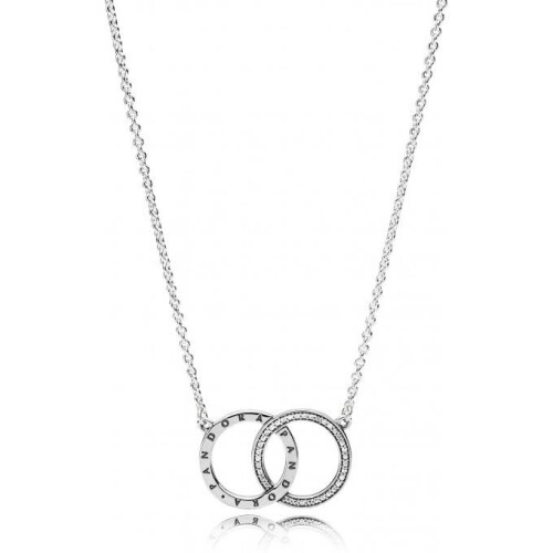 Pandora Necklace 396235CZ Signature Necklace Rings Woman on OnBuy