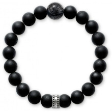 Bracelet Thomas Sabo Rebel At Heart A1085-023-11 Bracelet Black Ball Joint