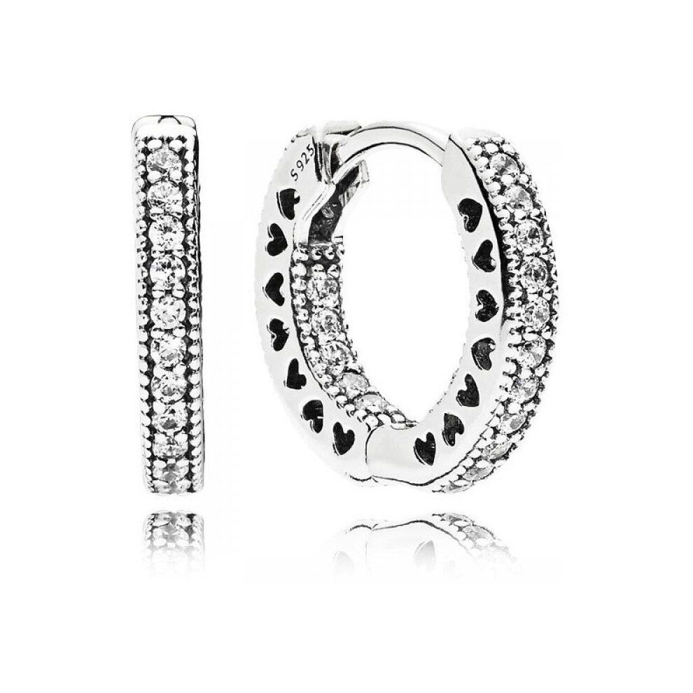 Pandora Earrings 296317CZ Earrings Created Womanoles C urs