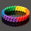 TRIXES Rainbow Braided Bracelet 4