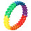 TRIXES Rainbow Braided Bracelet 3