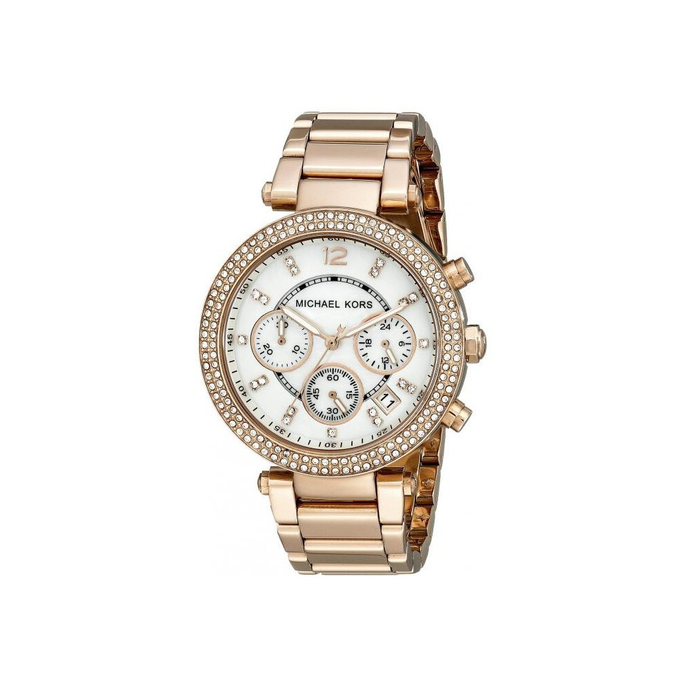 MK5491 Michael Kors PARKER Chronographe Or Rose Femme