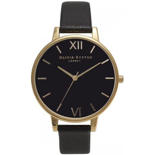 Olivia Burton Watch OLIVIA BURTON OB15BD55 Big Dial Watch Leather Round Women