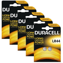 10 x Duracell LR44 1.5V Alkaline Button cell Batteries LR44 A76 AG13 357 SR44