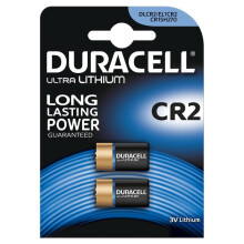 Batterie foto CR2 litio - DURACELL - Confezione da 2 batterie - Litio ad alta purezza - Energia a lunga durata