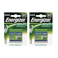 DURNERGY Rechargeable C Batteries 8 Pack, NiMH C Cell - View #4