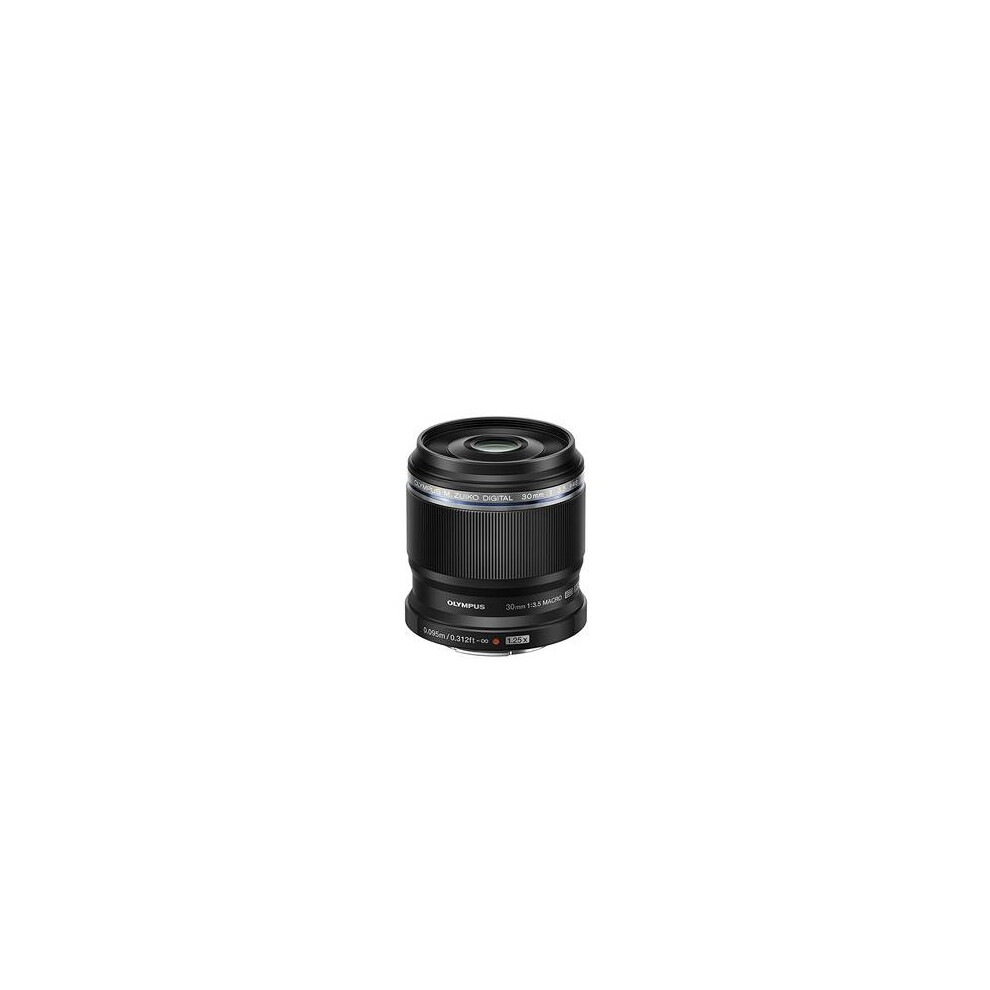 Olympus M.Zuiko Digital ED 30 mm 1:3.5 Macro Lens - Black