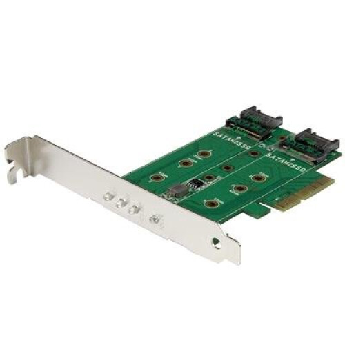StarTech.com Adattatore SSD M.2 NGFF a 3 porte - STARTECH - PCIe 3.0 - SATA III e NVMe