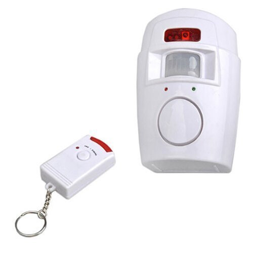 Trixes Wireless & Battery Powered PIR Motion Sensor Alarm 1