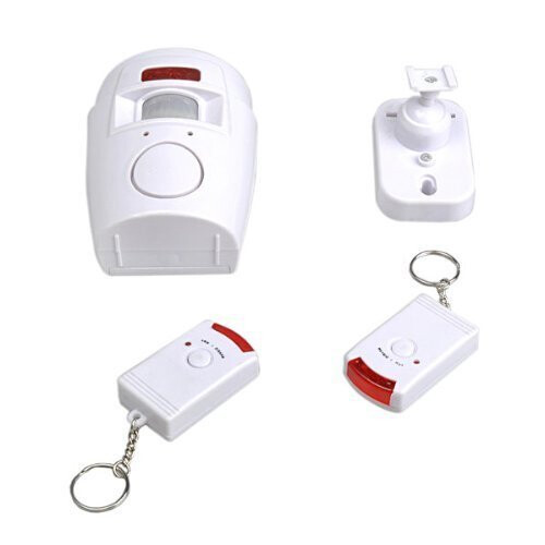 Trixes Wireless & Battery Powered PIR Motion Sensor Alarm