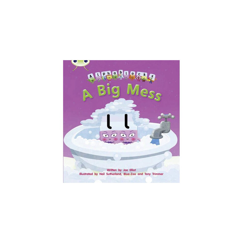 A A Big Mess: Bug Club Phonics Bug Alphablocks Set A Big Mess Alphablocks Set Size 05