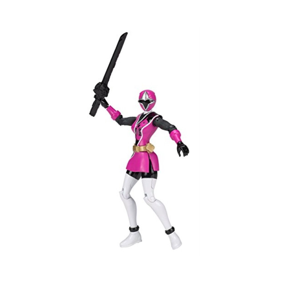 Power Rangers Ninja Steel 5-Inch Pink Ranger Action Hero Figure