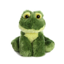 Aurora World Mini Flopsie Toy Frolick Frog Plush, 8"