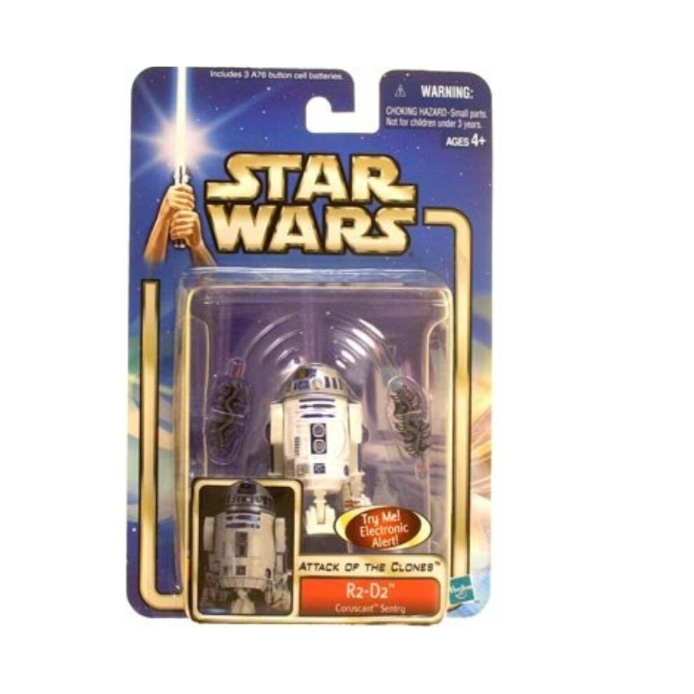 Star Wars: Episode 2 R2-D2 (Coruscant Sentry With Backdrop) Action Figure