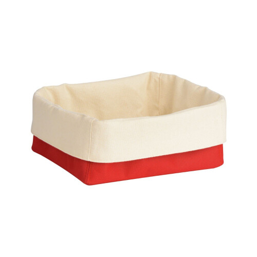 Premier Housewares Bread Basket, Red/Cream